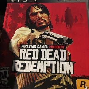 2 complete PS3 games Red Dead Redemption and Call of Duty Ghosts